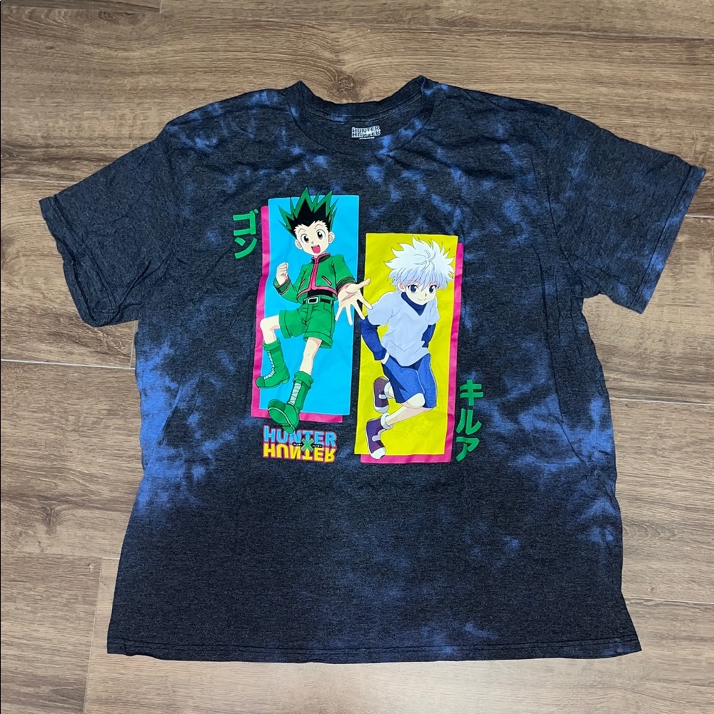 Hunter Kids Graphic Tee - Black and Blue